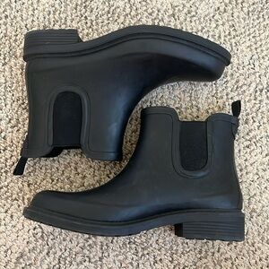 Madewell Chelsea Rainboot Black Size 9